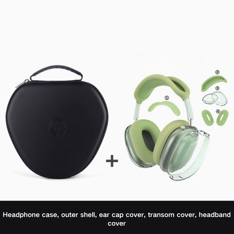 Load image into Gallery viewer, Apple Airpods max 1st/2nd Gen - Headphone Smart Sleep Storage Case Include (Shell/Ear Cap Cover/Beam Sleeve/Headband Sleeve)
