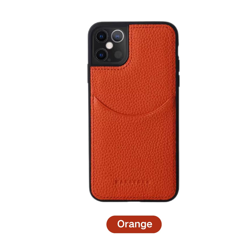 Load image into Gallery viewer, [With Card Slot] Apple iPhone 8 / 8 Plus - Soft Shock Proof and Drop Resistant Genuine Leather Series Case
