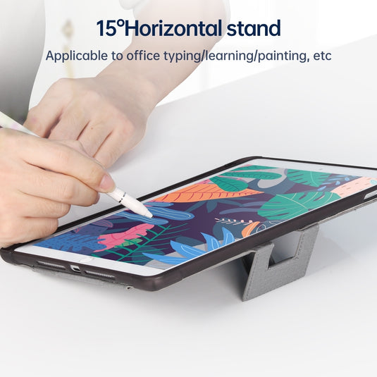 Apple iPad 10.2" 7th/8th/9th (2019/2020/2021) - Handheld 360 Degree Rotating Stand Tablet Case