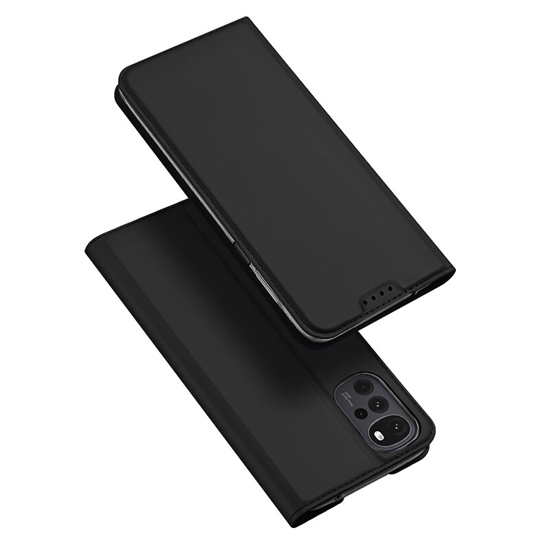 Load image into Gallery viewer, [Built-in Card Slot] Motorola Moto G85/S50 Neo Leather Flip Shockproof Essentials Series Case
