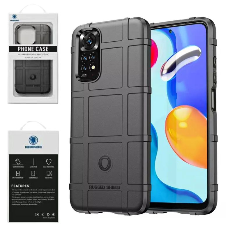 Load image into Gallery viewer, Xiaomi Redmi Note 11 4G (Global) / Redmi Note 11S 4G / Redmi Note 12S Military Rugged Shield Heavy Duty Drop Proof Case
