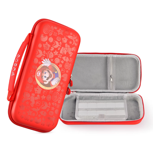 Nintendo Switch/Oled - Mario Gaming Hard Protective Storage Case & Controller Grip