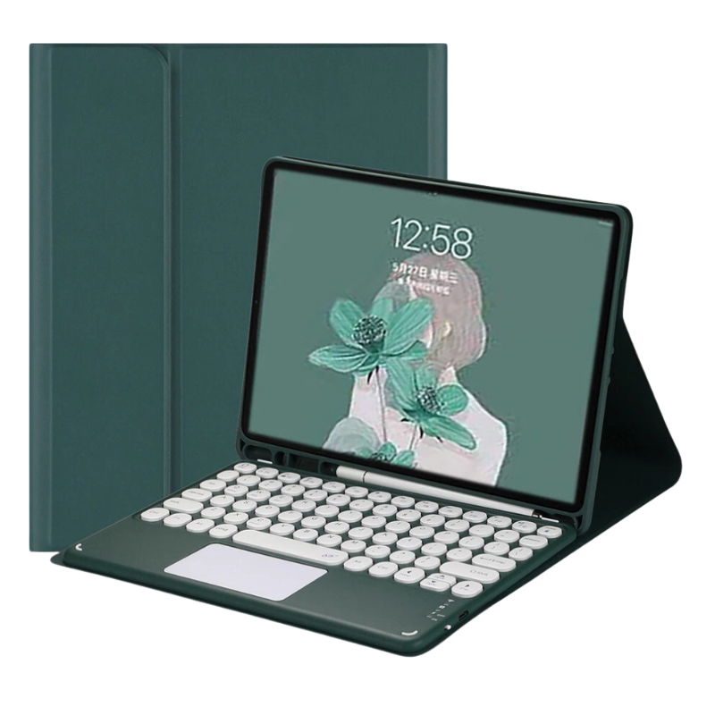 Load image into Gallery viewer, [Detachable] Samsung Galaxy Tab S10 FE Plus (2025) 13.1&quot; - Magnetic Touch Wireless Keyboard Case
