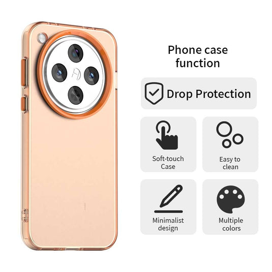 OPPO Find X8 Pro - Candy Colored Anti Drop PC+TPU Phone Case