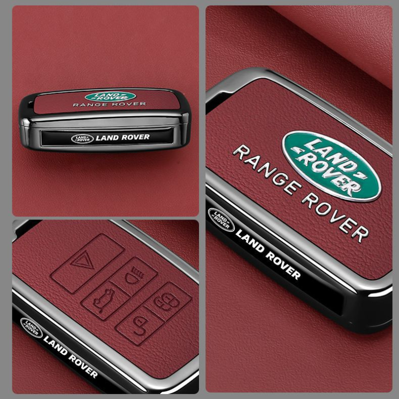 Load image into Gallery viewer, Land Rover Premium Leather Protection Car Key Fob Case Cover For Range Rover Evoque, Velar, Discovery 4/5, Sport, Defender - i-Station Mobile Phone &amp; Electronic Device Repair and Accessories
