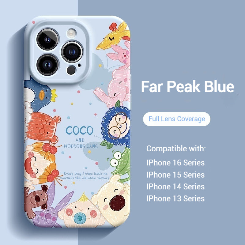 Load image into Gallery viewer, [Magsafe Compatible] Apple iPhone 13/Pro/Pro Max Cartoon Liquid Silicone Shockproof Fashion-Forward Series Case
