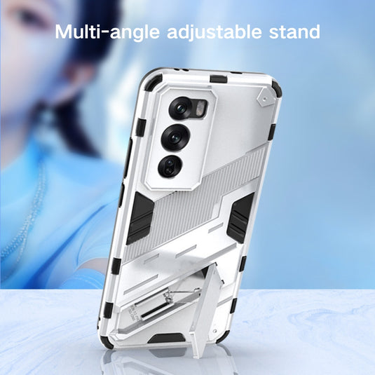 OPPO Reno11/Pro/F - Armored Style Shockproof Stand Phone Case