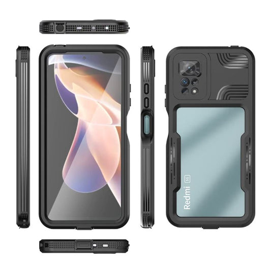 [Mars Series] Xiaomi Redmi Note 11 Pro 5G - Shellbox Full Covered Waterproof Heavy Duty Tough Armor Case