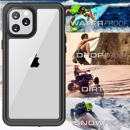 [FS Series] Apple iPhone 12 Pro Max - Redpepper Full Covered Waterproof Heavy Duty Tough Armor Case