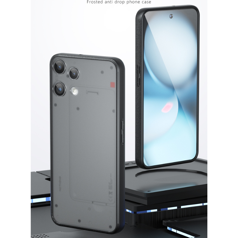 Load image into Gallery viewer, Nothing Phone 4a/Pro/4b Case, Matte Translucent Air Cushion Shockproof Protective Cover with Camera Protection
