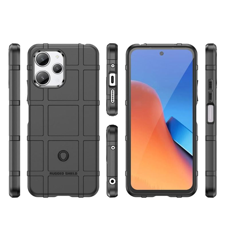 Load image into Gallery viewer, Xiaomi Redmi 12 4G / 5G / 12R / Note 12R / Poco M6 Pro / Redmi 12R Military Rugged Shield Heavy Duty Drop Proof Case
