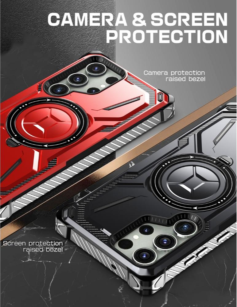 Load image into Gallery viewer, Samsung Galaxy S23/Plus/Ultra -  Full Coverage Magnetic Shockproof Protective Case
