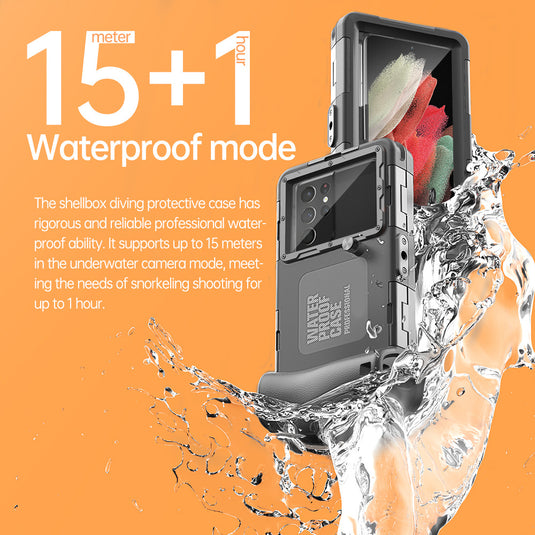 [Universal Diving Waterproof] Apple iPhone 16 / 16 Plus / 16 Pro / 16 Pro Max - Redpepper Gen 3 Underwater Protective Lanyard Phone Case