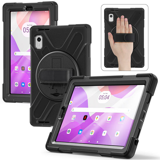 Lenovo Tab M9 9" 2023 (TB310XU, TB310FU) 360 Rotation Heavy Duty Kid Friendly Handle Case - Polar Tech Australia