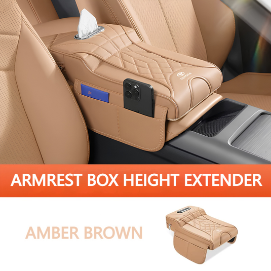 Toyota Car Multi-Functional Leather Armrest Box Heightening Pad for Camry, RAV4, Corolla Cross, Frontlander - i-Station Mobile Phone & Electronic Device Repair and Accessories
