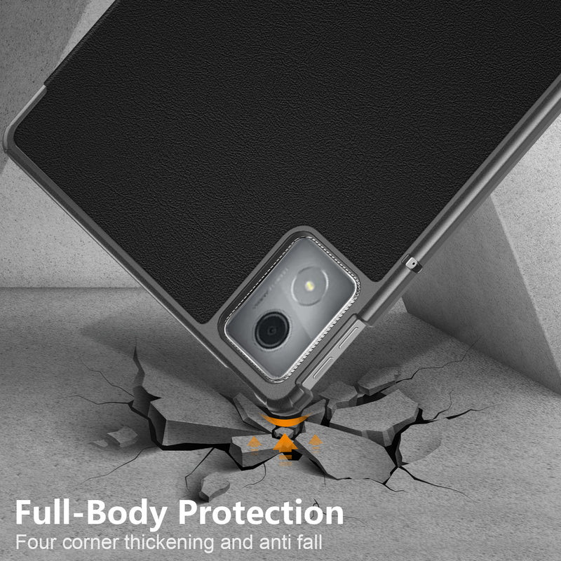 Load image into Gallery viewer, Lenovo Tab K11 Plus 11.45&quot; 2024 (TB352FU/XU) - Silicone Triple-fold Intelligent Sleep Stand Series Case

