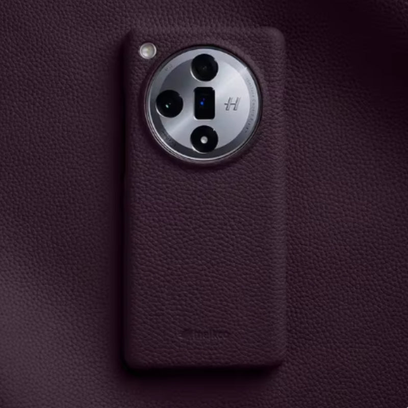 Load image into Gallery viewer, OPPO Find X7 (PHZ110) - Business Drop Proof Cowhide + PC Genuine Leather Series Case
