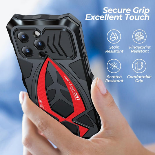 [Military-Grade Protection] [Metal Frame Bumper] Apple iPhone 11 / 11 Pro / 11 Pro Max - Heavy Duty Shockproof Series Phone Case