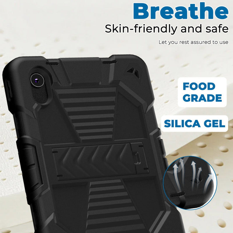 Load image into Gallery viewer, [Built-in Stand] Lenovo Tab M11 11.0&quot; 2024 (TB-330XU/330FU) - Kids&#39; Silicone Shockproof Heavy Duty Series Case With Shoulder Strap
