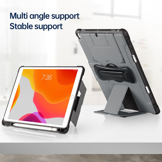 Apple iPad 10.2" 7th/8th/9th (2019/2020/2021) - Handheld 360 Degree Rotating Stand Tablet Case