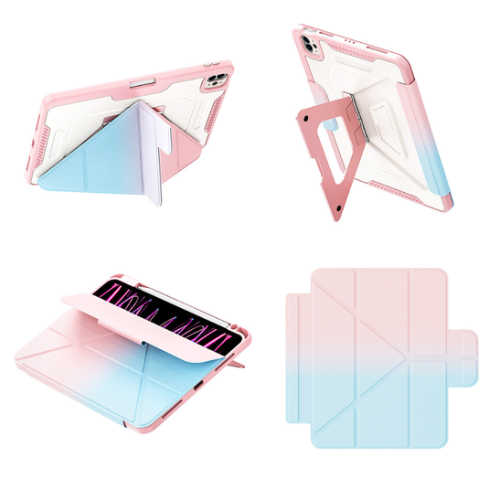 [Detachable][Built-in Stand] Apple iPad 7/8/9 10.2'' 7/8/9th Gen (2019/2020/2021) Multi-Functional Shockproof Full Body Protective Cover - i-Station Mobile Phone & Electronic Device Repair and Accessories