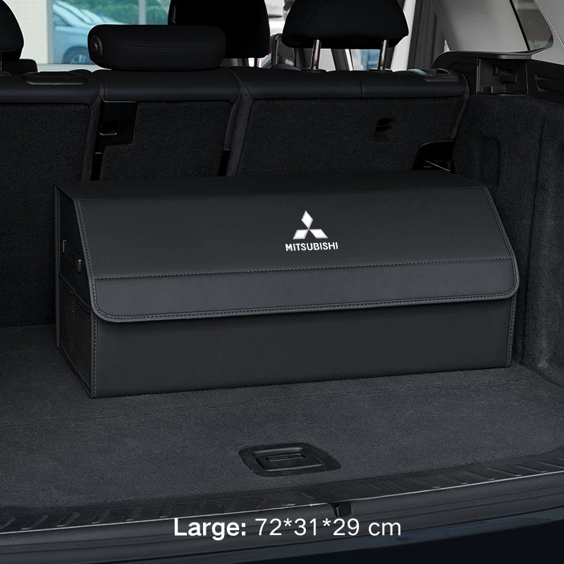 Load image into Gallery viewer, Mitsubishi Microfiber Leather Car Trunk Storage Box for Outlander, ASX, Eclipse Cross, L200, Pajero, Triton, Lancer EX - i-Station Mobile Phone &amp; Electronic Device Repair and Accessories
