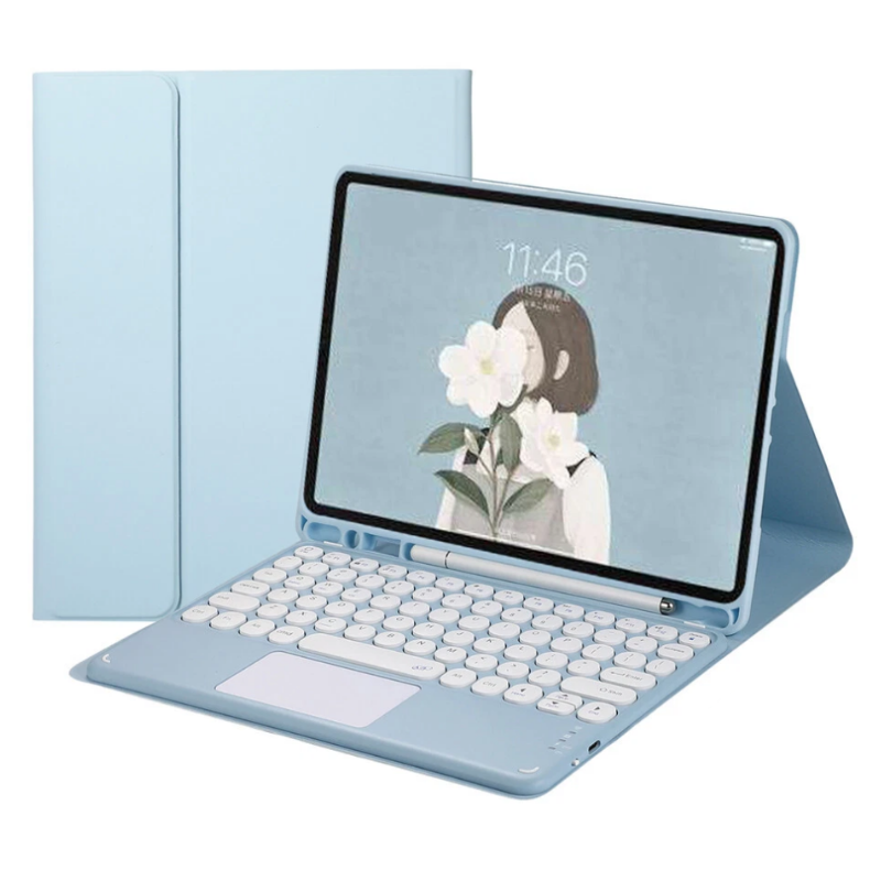 Load image into Gallery viewer, [Detachable] Samsung Galaxy Tab S10 FE Plus (2025) 13.1&quot; - Magnetic Touch Wireless Keyboard Case
