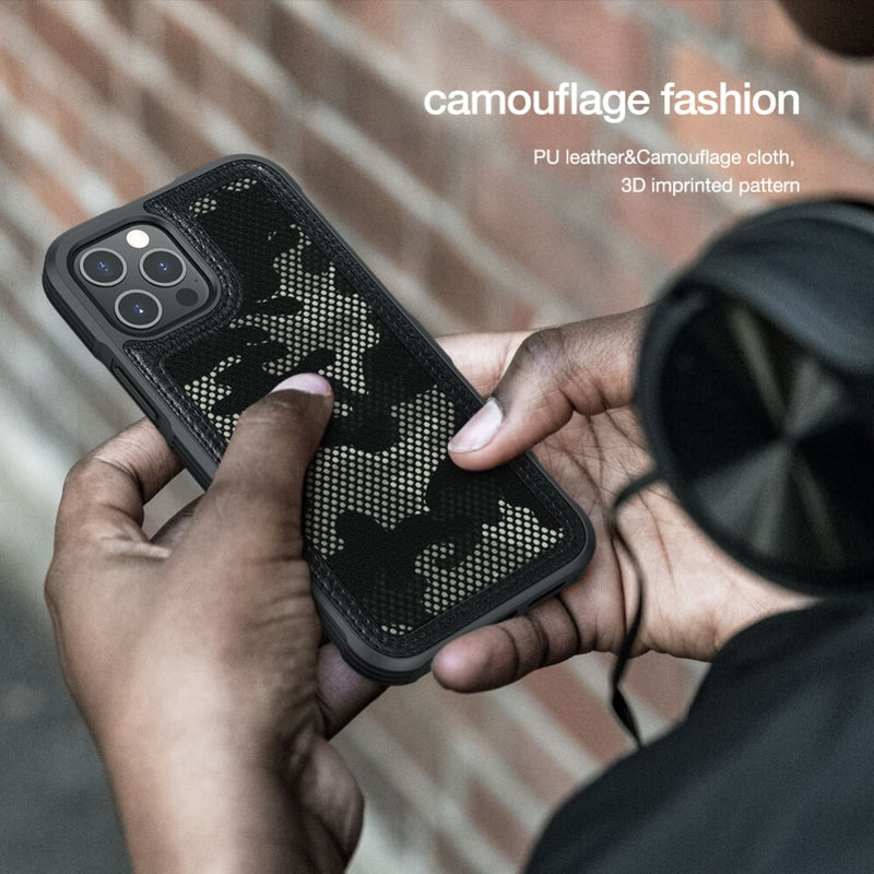 Load image into Gallery viewer, Apple iPhone 12 &amp; 12 Pro - NILLKIN Camo Shockproof Protective Case
