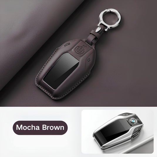 BMW Leather Car Key Fob Case Cover For 1, 2, 3, 5, 7 Series, X1, X3, X5, X6, X7, ix1, ix40, ix50, i8 - i-Station Mobile Phone & Electronic Device Repair and Accessories