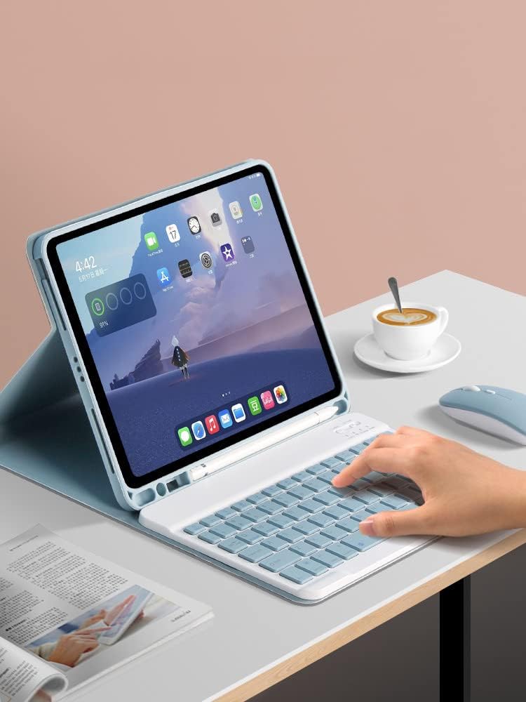 Load image into Gallery viewer, [Without Backlight] Apple iPad 10.2&quot; 7th/8th/9th (2019/2020/2021)/Air 3 10.5&quot; (2019)/Pro 10.5&quot; (2017) - Detachable Magnetic Wireless Keyboard Case
