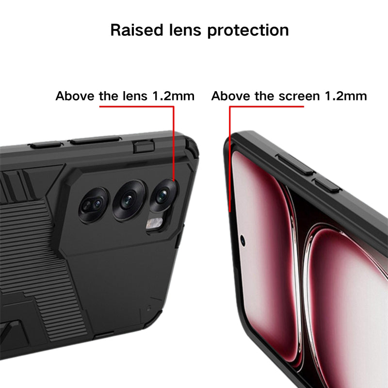 Load image into Gallery viewer, OPPO Reno11/Pro/F - Armored Style Shockproof Stand Phone Case
