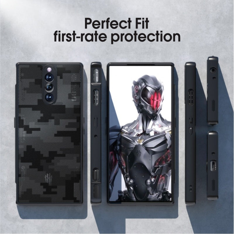 Load image into Gallery viewer, ZTE nubia Red Magic 8 Pro/8 Pro Plus/8S Pro - IBMRS Camouflage Shockproof Transparent Matte Phone Case
