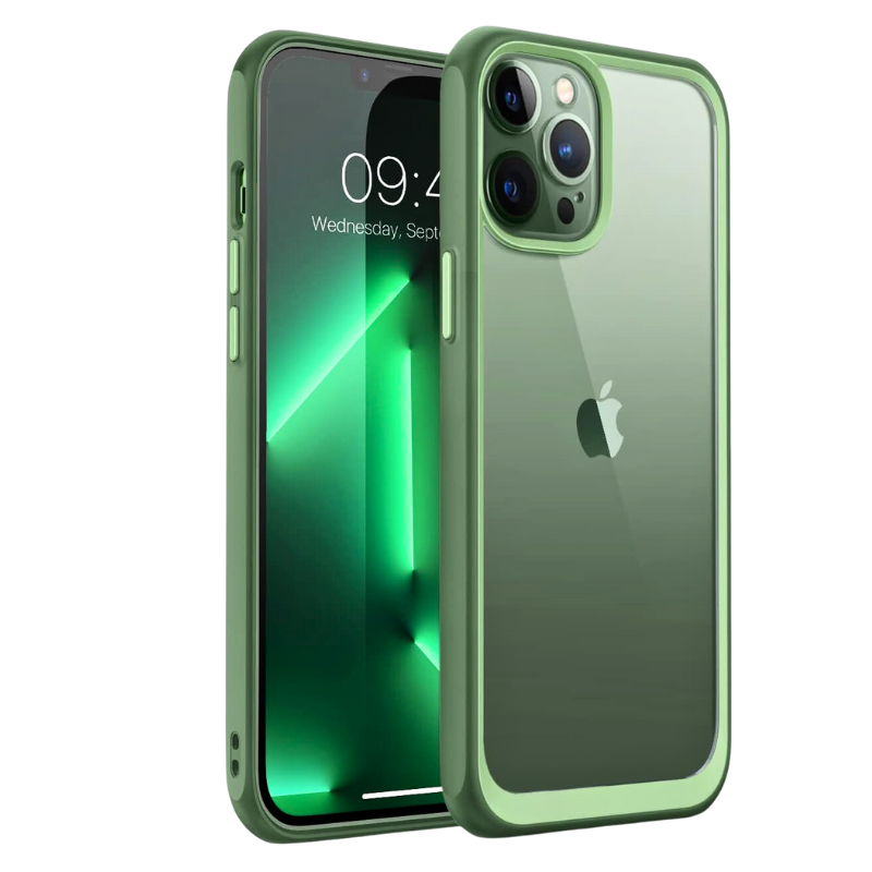 Load image into Gallery viewer, Apple iPhone 13/Mini/Pro/Pro Max Transparent Slim Protection Hybrid Shockproof Essentials Series Case
