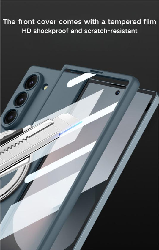 [Magsafe Compatible] Samsung Galaxy Z Fold 5(SM-F946) - Full Coverage Anti Drop Stand Protective Case