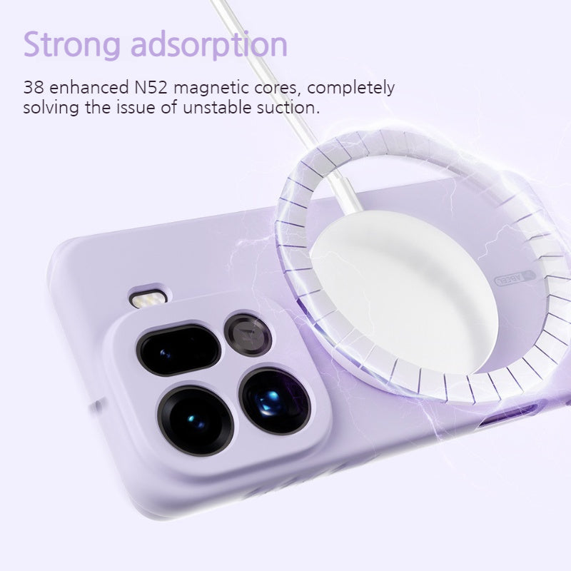 [MagSafe Compatible] OPPO Reno15 Pro (CPH2813) Liquid Silicone Shockproof Essentials Case - i-Station Mobile Phone & Electronic Device Repair and Accessories