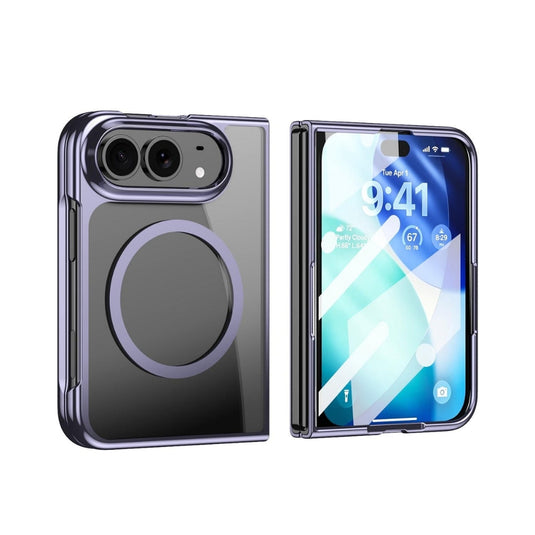 Apple iPhone Duo - Clear Plated Magnetic Integrated Film Phone Case - Polar Tech Australia