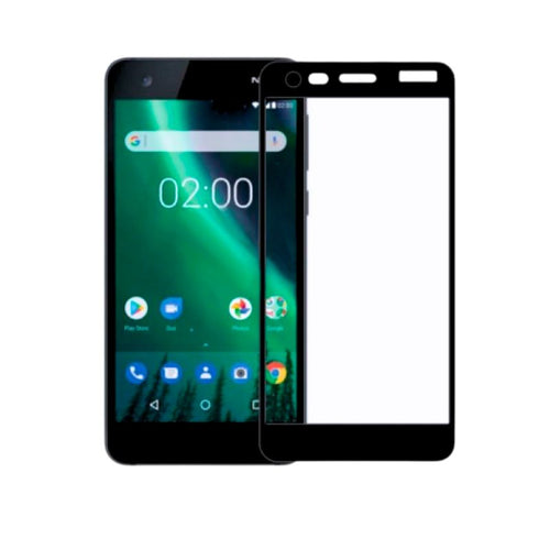 Nokia 2 (TA-1029) Full Covered 9H Tempered Glass Screen Protector - Polar Tech Australia