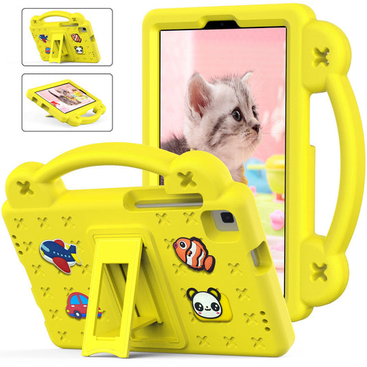 Lenovo Tab M10 HD Gen 2 10.1" inch 2020 (TB-X306X/TB-X306F) - Cartoon DIY Beibei Bear Hand Heavy Duty Series Case With Adjustable Stand