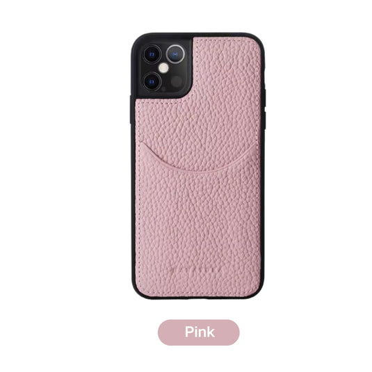 [With Card Slot] Apple iPhone 8 / 8 Plus - Soft Shock Proof and Drop Resistant Genuine Leather Series Case