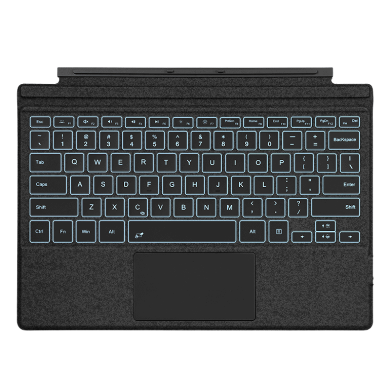 Load image into Gallery viewer, [With RGB Backlit] Microsoft Surface Go 1/2/3/4 - Compatible Ultra-Thin Wireless Bluetooth Magnetic Touchpad Keyboard
