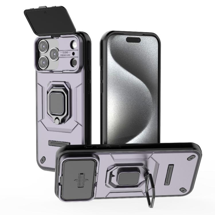 Load image into Gallery viewer, [With Lens Cover][Built-in Stand] Apple iPhone 17/Air/Pro/Max - Shield Shockproof Rugged Heavy Duty Case
