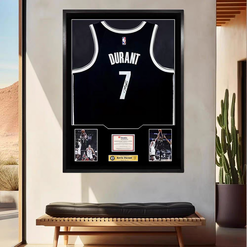 Load image into Gallery viewer, Kevin Durant Brooklyn Nets Framed Jersey Display – Facsimile Signature Edition - i-Station Mobile Phone &amp; Electronic Device Repair and Accessories
