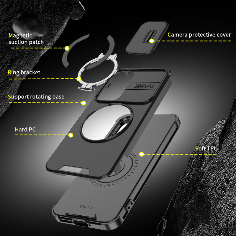 Load image into Gallery viewer, [Built-in Kickstand] Samsung Galaxy A17 (SM-A176) - Rugged Shockproof Heavy Duty Series Case
