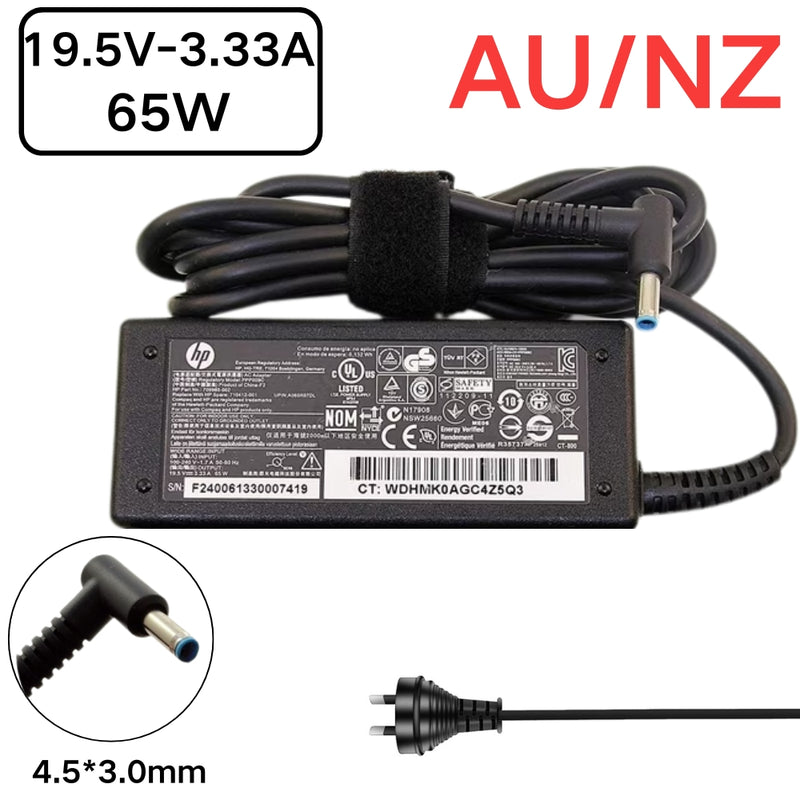 Load image into Gallery viewer, [19.5V-3.33A/65W][4.5x3.0 Blue Tip] HP Pavilion x360 &amp; EliteBook &amp; ProBook Laptop AC Power Supply Adapter Charger - i-Station Mobile Phone &amp; Electronic Device Repair and Accessories
