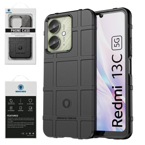 Xiaomi Redmi 13C 4G / 5G / Redmi 13R 5G / Mi Poco M6 / Poco C65 Military Rugged Shield Heavy Duty Drop Proof Case