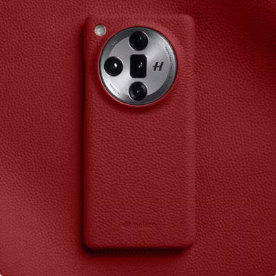 OPPO Find X7 Ultra (PHY110) - Business Drop Proof Cowhide + PC Genuine Leather Series Case - i-Station Mobile Phone & Electronic Device Repair and Accessories