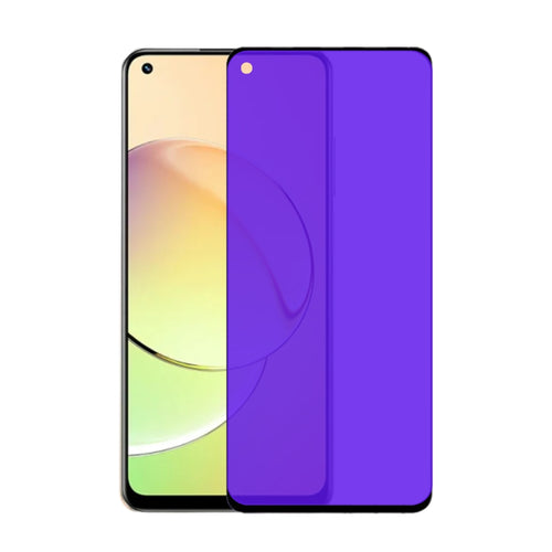 [Full Covered][Eyecare] Realme Q5/Q3S/Q3T/V25/Realme 9 5G/9 PRO - 9H Hardness Anti-Blue Light Tempered Glass Screen Protector