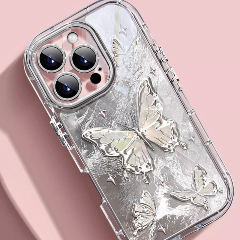 Load image into Gallery viewer, Apple iPhone 13/Pro/Pro Max Premium Butterfly Anti-drop BlingBling Series Case
