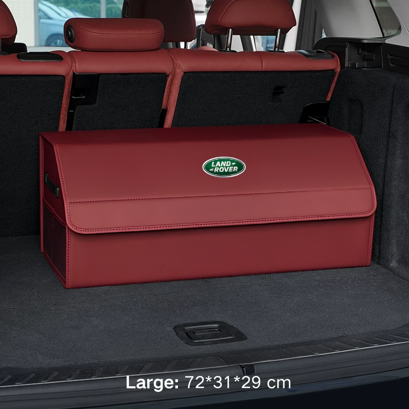Load image into Gallery viewer, Land Rover Microfiber Leather Car Trunk Storage Box for Defender, Range Rover Sport, Evoque, Velar, Discovery 4/5, Freelander - i-Station Mobile Phone &amp; Electronic Device Repair and Accessories
