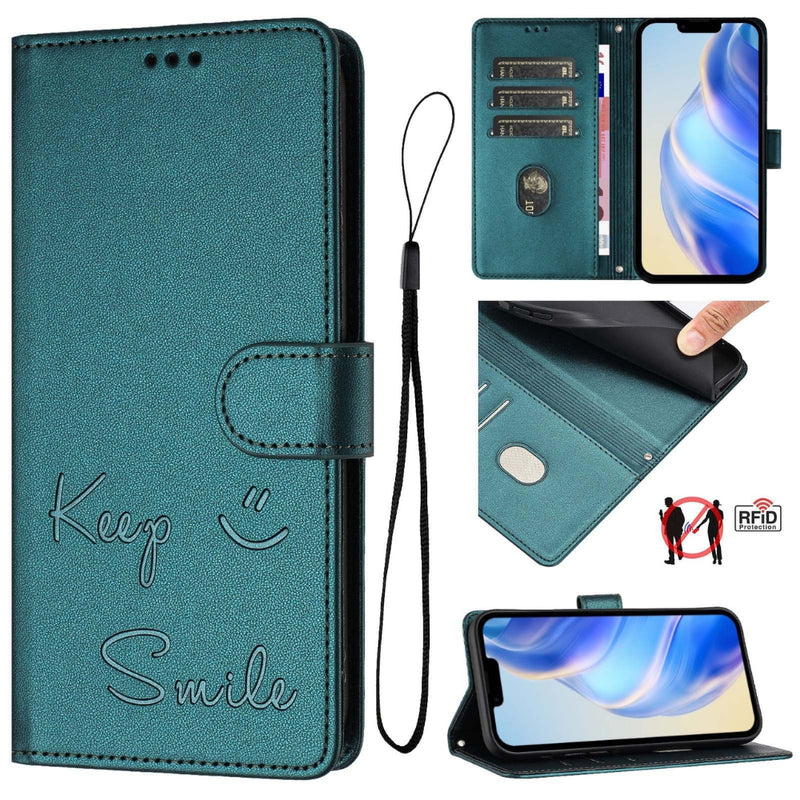 Load image into Gallery viewer, [With Card Slot] OPPO Reno 12 5G (CPH2625) - Fashion Smile PU Leather Wallet Series Stand Case With Lanyard
